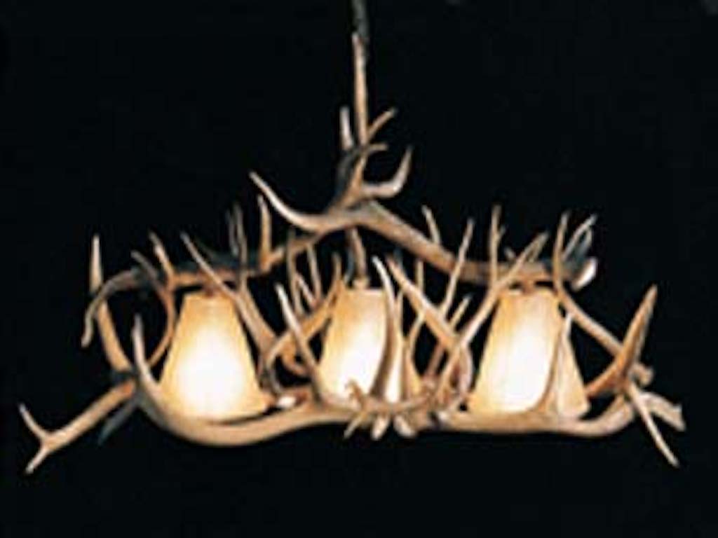 Elk Pool Table Light Chandelier