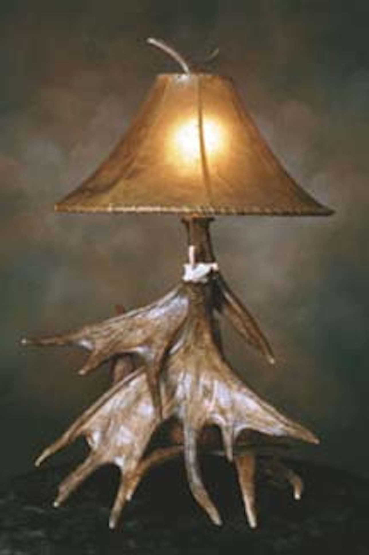 Large Moose Table Lamp