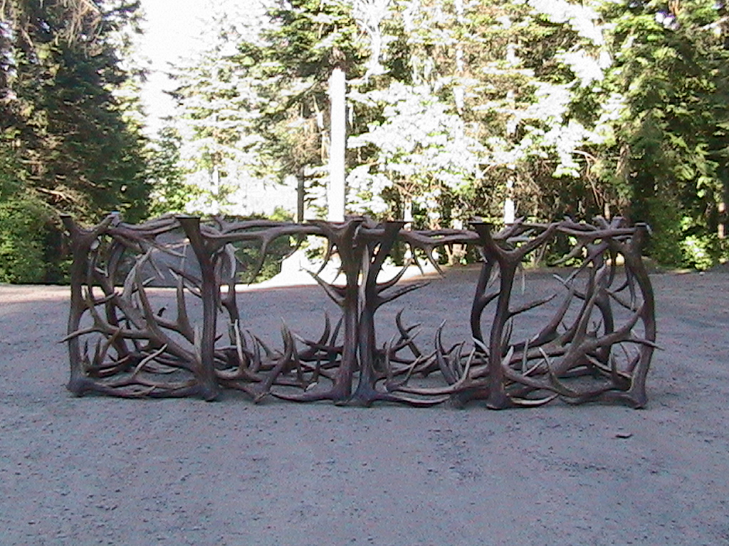 Great Room Elk Antler Table Base