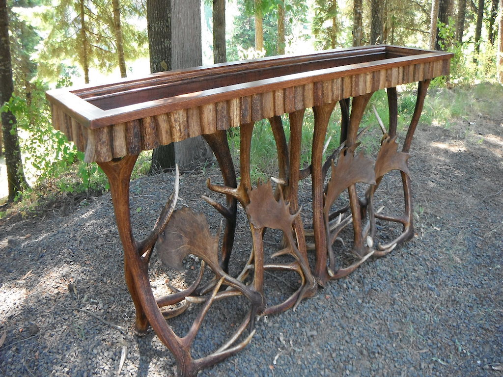 Elk Fallow Entry Table